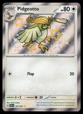 Pokémon TCG Paldean Fates Pidgeotto 197/091 on eBay