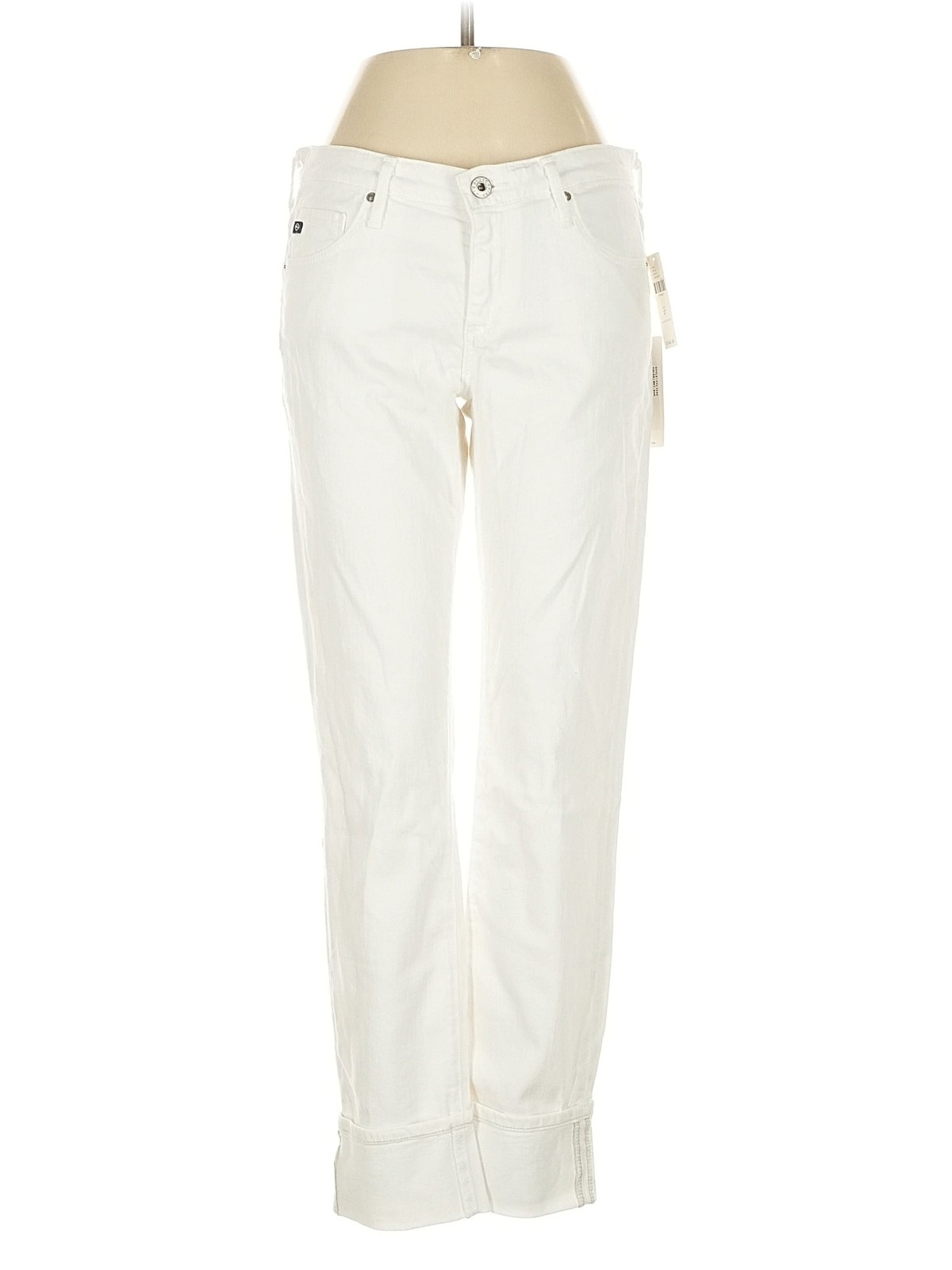 Adriano Goldschmied Women Ivory Jeans 27W