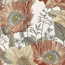 Livebor Floral Wallpaper Peel and Stick Boho Large Floral Peel and Stick Wallpap