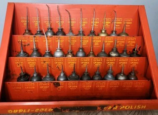 VTG Mini Oiler Can Collection Thumb Pump Small Sewing Machine Machinist 1oz WOW