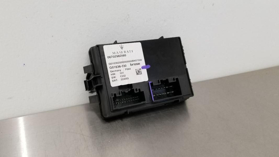 2023 MASERATI GRECALE TROFEO POWER LIFTGATE CONTROL MODULE 670298248