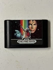 Michael Jackson’s Moonwalker Sega Genesis Complete Case & Manual Tested Working