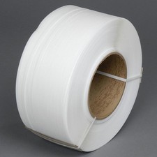 Pac Strapping Machine Grade Polypropylene Strapping 1/2" W x 9000' L 8" x 8"