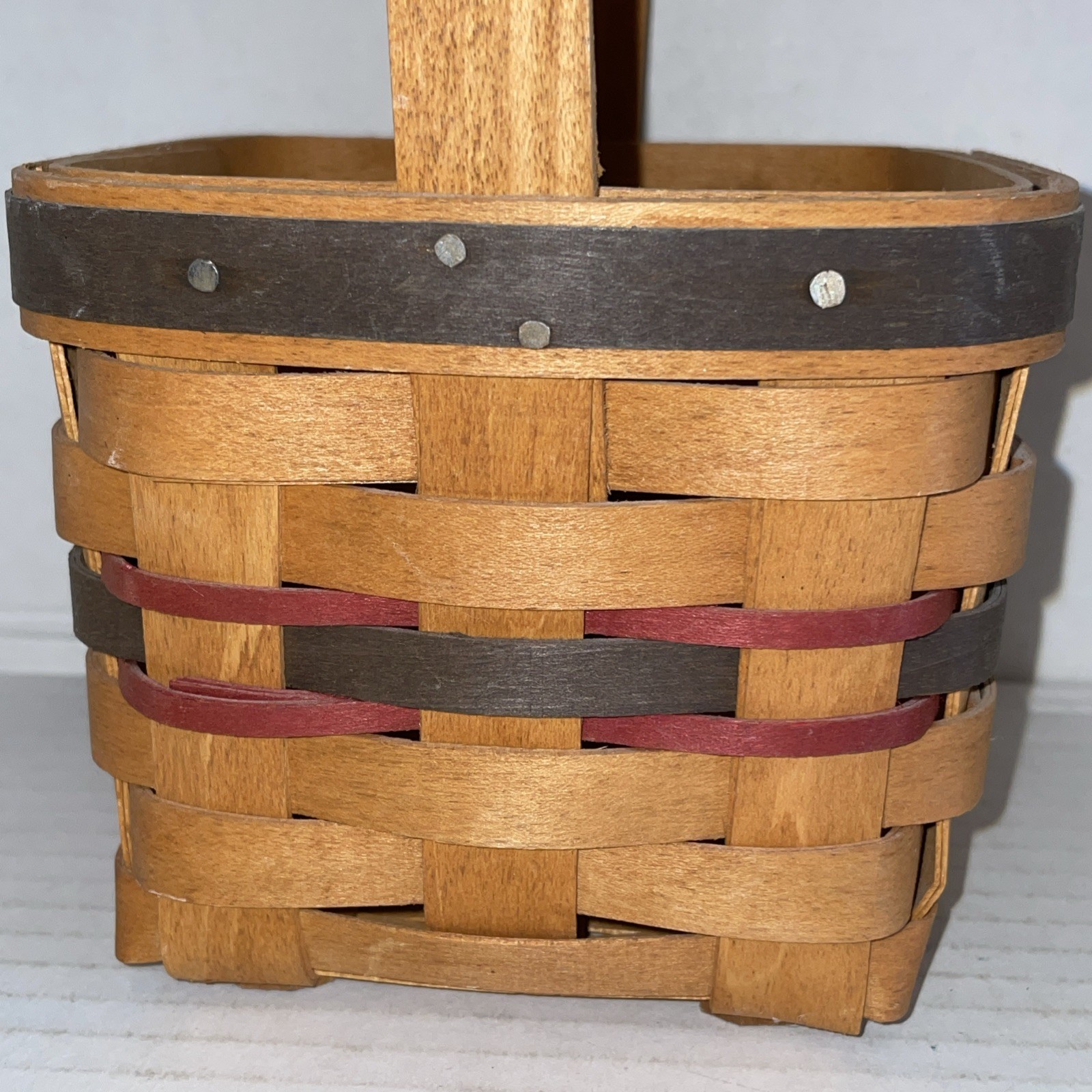 Longaberger 1993 INAUGURAL BASKET with Liner & Protector 