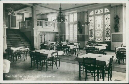 Ansichtskarte Bad Boll Wutachtal Schwarzwald Speisesaal   (Nr.9334)