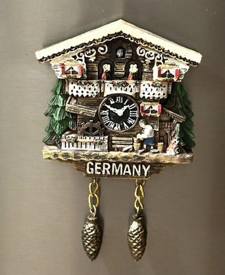 German Cottage Magnet Souvenir Resin 3D Germany