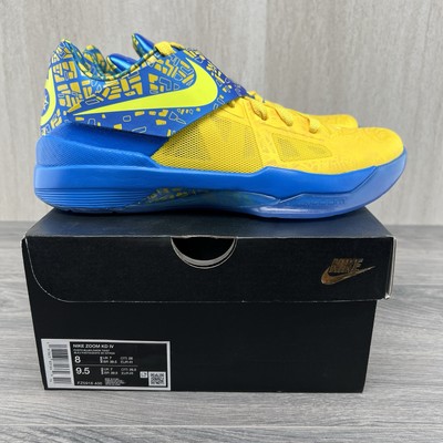 Nike KD 4 Scoring Title Size 8 Mens Photo Blue Lemon Twist Basketball Shoes