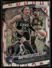 2025 Panini Prizm WNBA #8 Napheesa Collier WNBA Logo Prizms