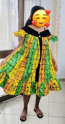 Kaba / Hübsches afrikanisches Kleid M/L