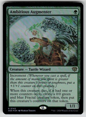 Ambitious Augmenter Foil Rare Secrets of Strixhaven 140 MTG Near Mint 2026