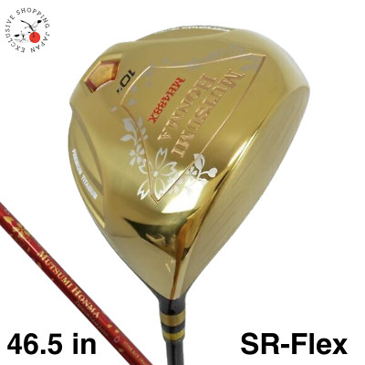 Mutsumi Honma Golf Club MH488X Premium Titanium Driver 10.5 46.5in SR-Flex Japan