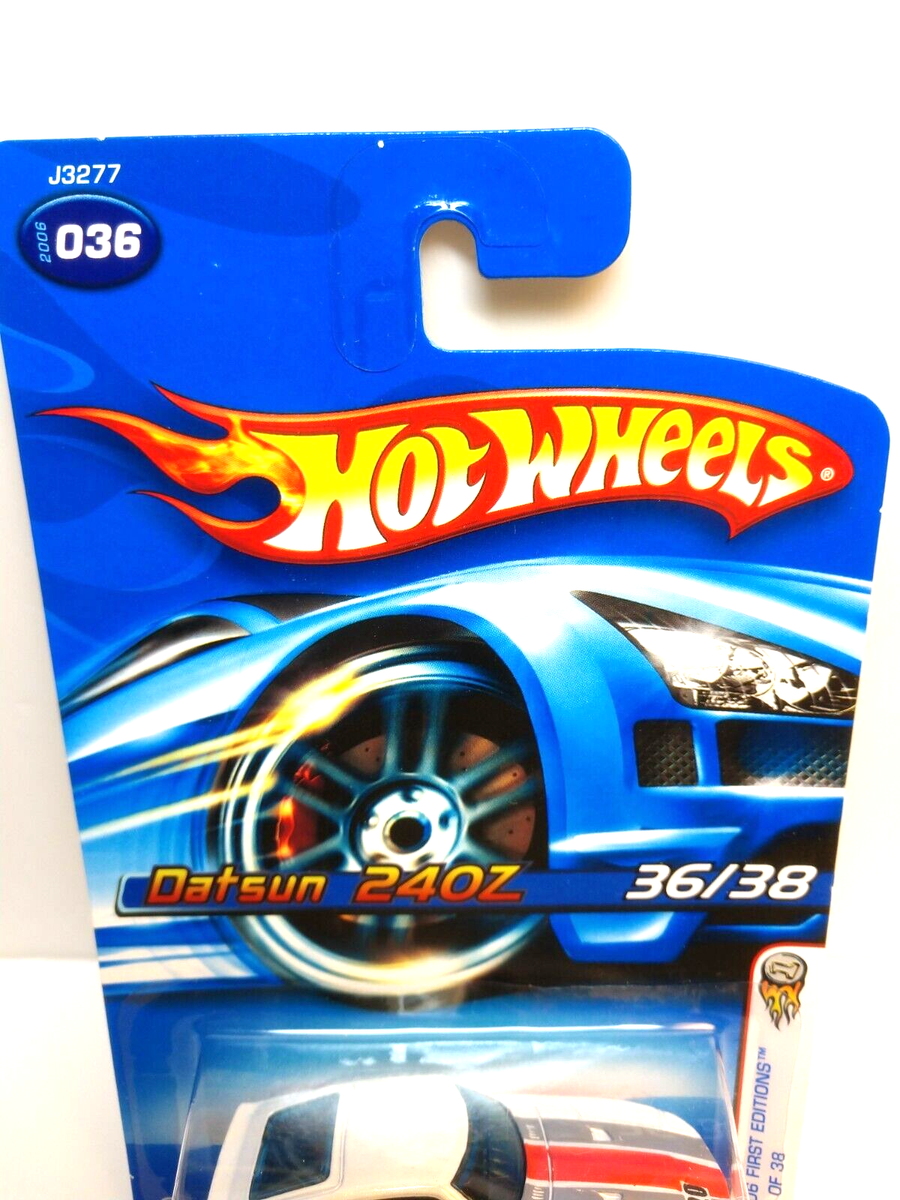 2006 Hot Wheels First Editions Datsun 240Z White #036 VHTF