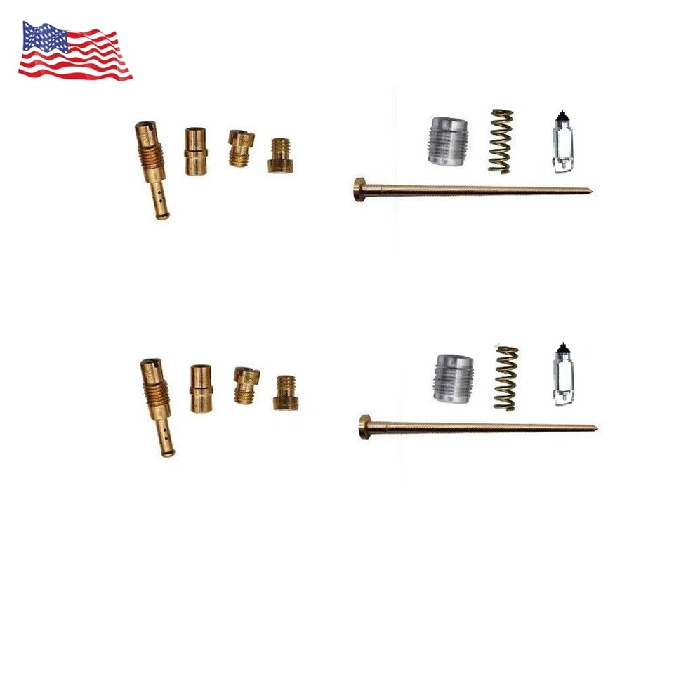2x Kit de reconstrucción de carburador para 81-82 Honda Silver Wing 500 GL500 GL500I CX500 Foto 4 de 4