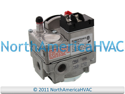 Robertshaw Furnace Hot Surface Gas Valve fits 7F3C7F537C 7G3B3F546 7G3B3F546A