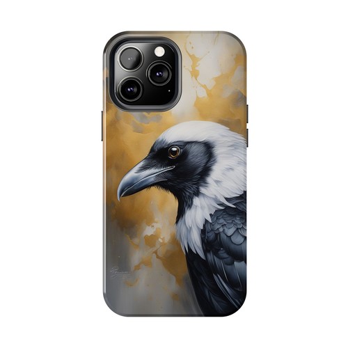 Crow Design Tough Phonecase for iPhone, Galaxy Phone, Gift For Bird Lovers - Picture 27 of 38