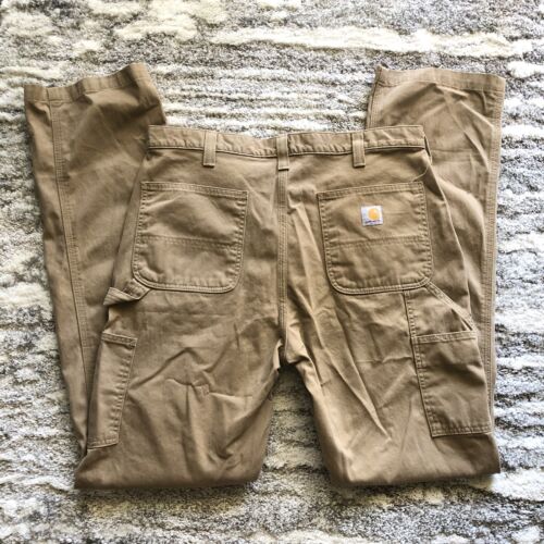 Carhartt Carpenter Pants Relaxed Fit in Khaki Tan… - image 1