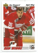 RAY SHEPPARD 1991-92 UPPER DECK CARD NM-MT+ CONDITION