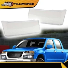 Fit for 2004-2012 GMC Canyon/Chevy Colorado Headlight Headlamp Lens Clear Cover