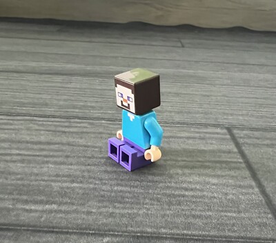 LEGO Minecraft The Creeper Mine 21155 (Steve With Purple Pants