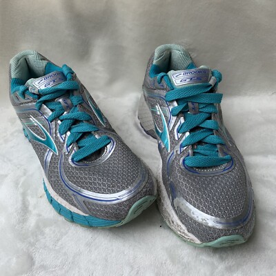 Brooks Adrenaline GTS 16 Women Teal Sz 7.5 Running Walking Shoes 16th Edition