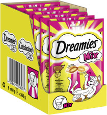 DREAMIES  Portionsbeutel mit Käse und Rind 6...