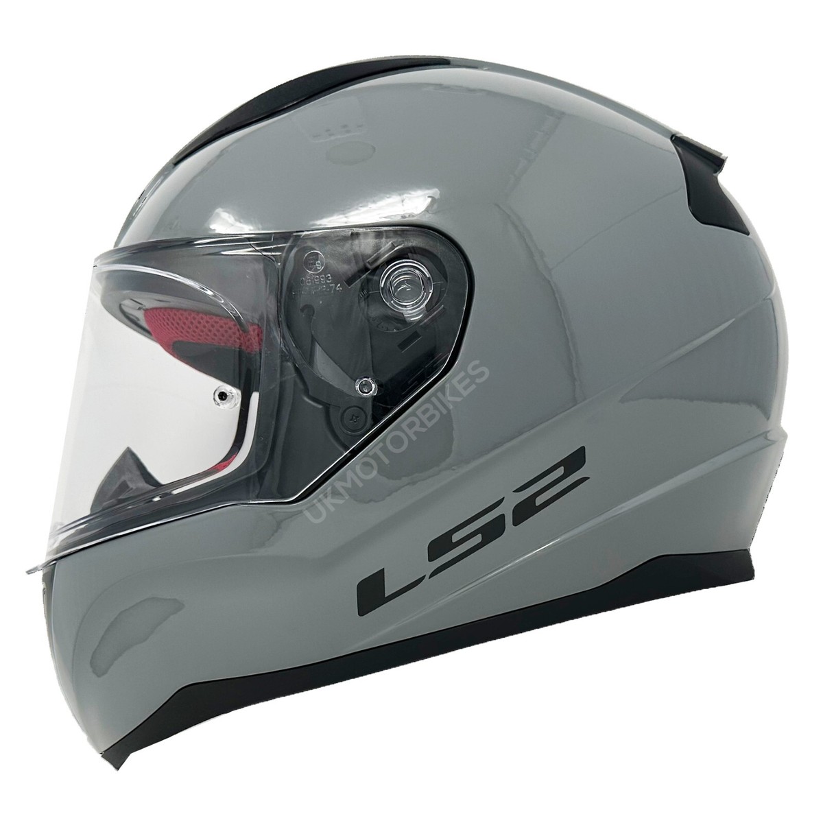 LS2 Rapid Motorcycle Helmet Titanium, Size L for sale online