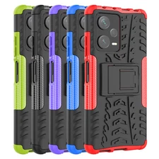 For Xiaomi Redmi Note 12 / 12 Pro Shockproof Armor Back Case + Screen Protector
