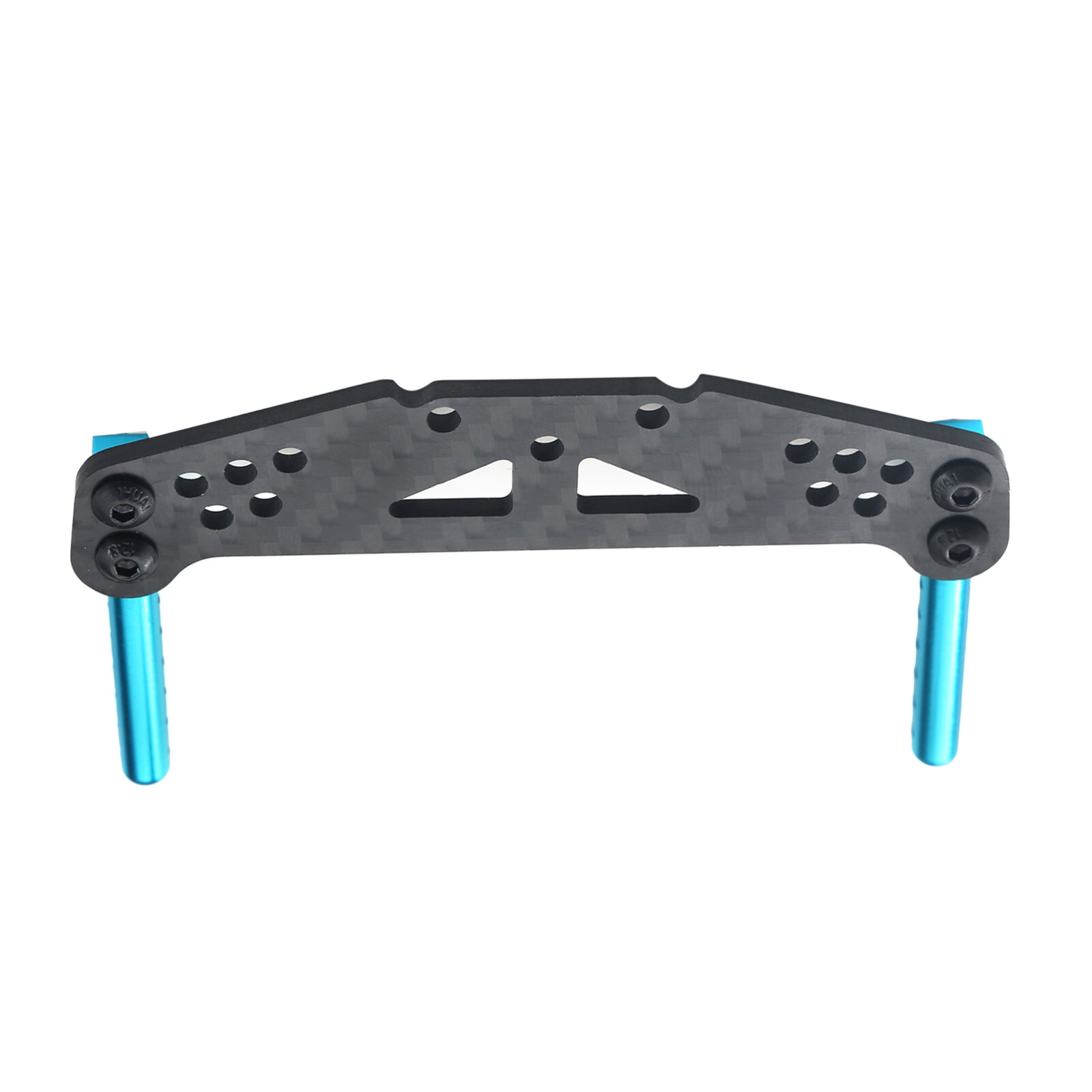 Type-E Upgraded Carbon Front/Rear Shock Tower Damper Stay for Tamiya TT01