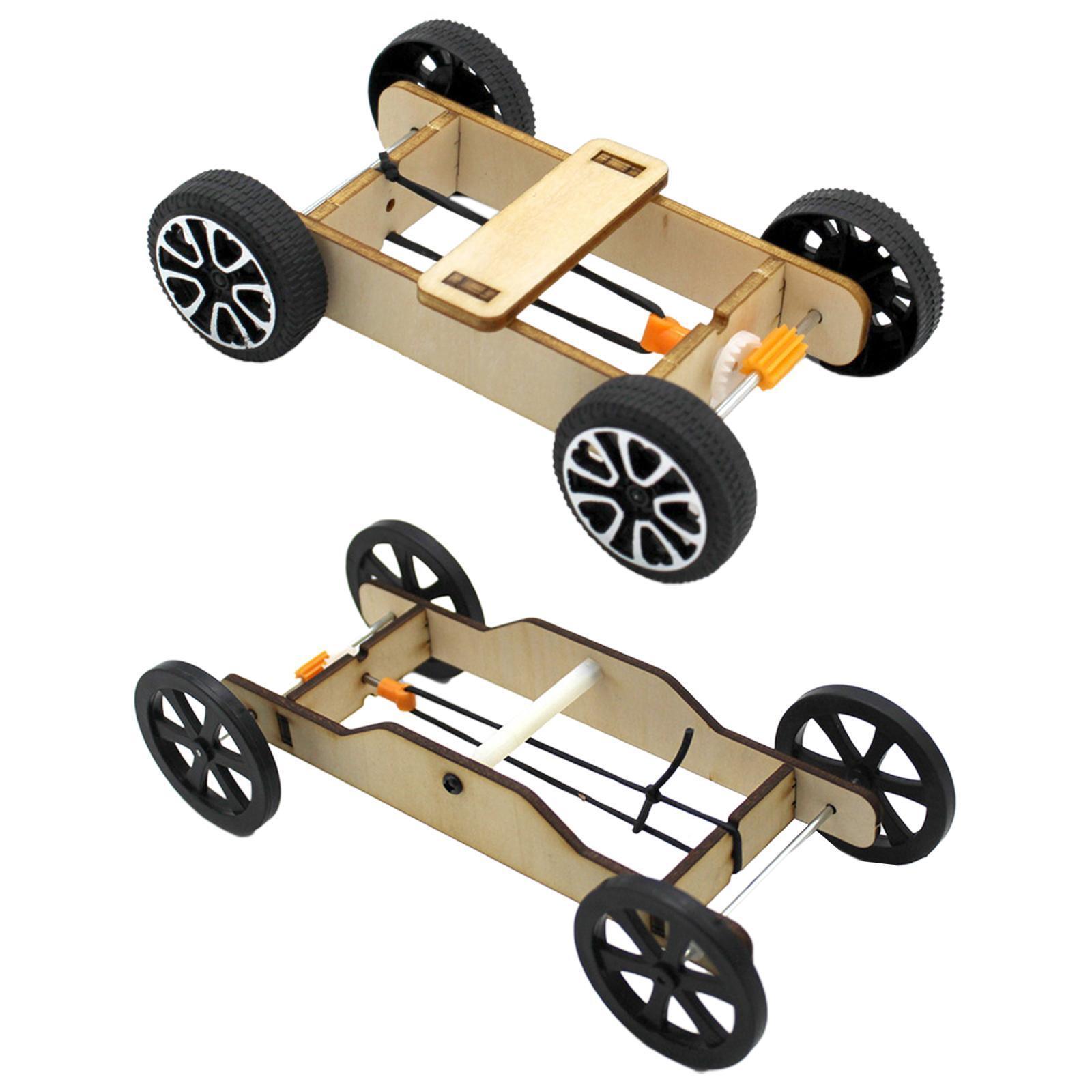 Wood DIY Car Model Kits Physics Science Wooden Model Car Teaching Classroom eBay