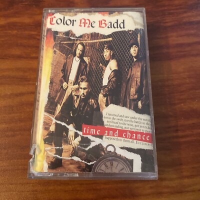 Time and Chance by Color Me Badd (Cassette, Nov-1993, Giant)