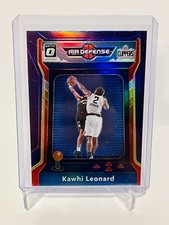 Kawhi Leonard 2020-21 Donruss Optic Air Defense Holo Silver Prizm #4 Clippers