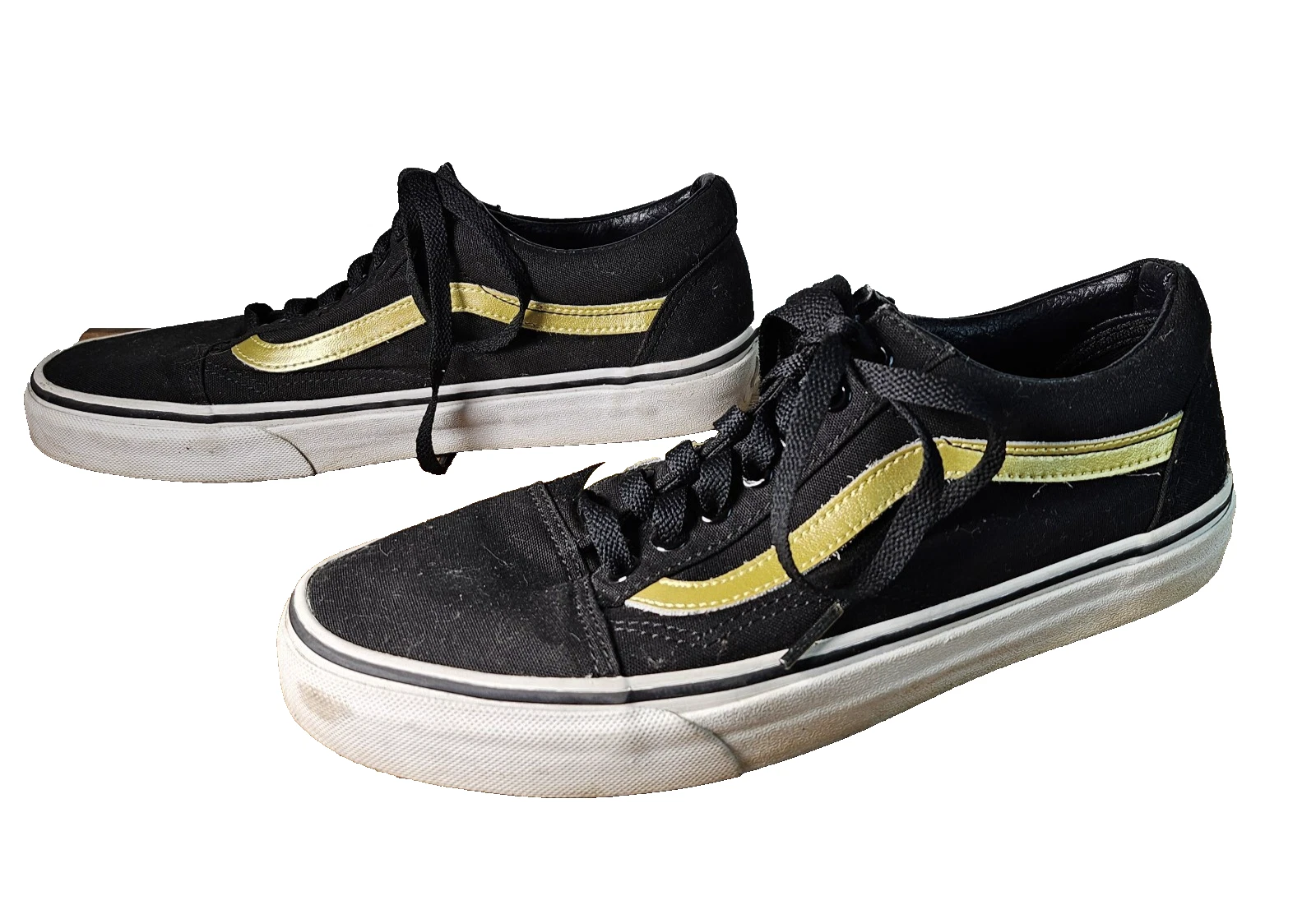 Vans Oldol Skools Canv U 8ero Ner Orote Skate Lacciers Sneak Don