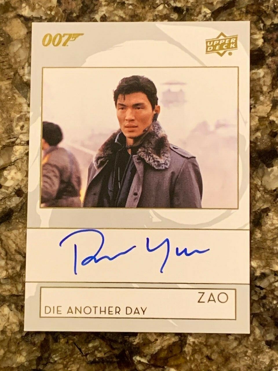 Upper Deck James Bond Rick Yune as Zao Autograph Card eBay