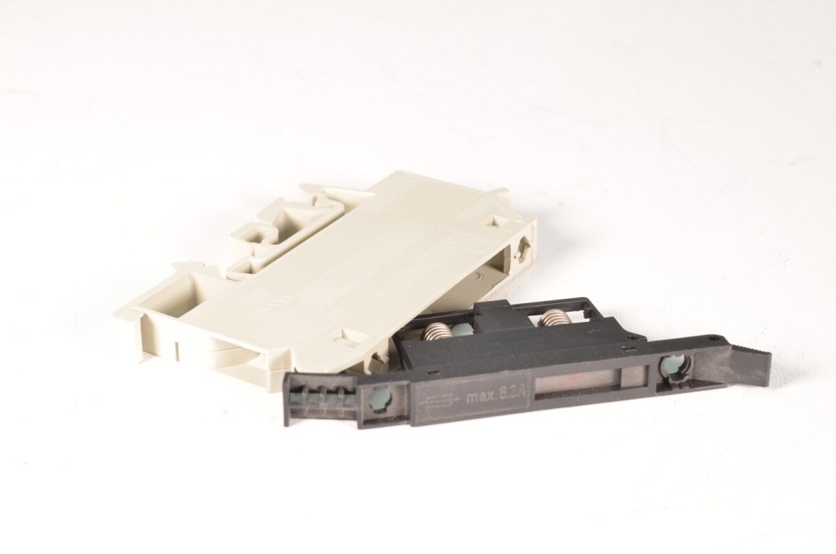 WIELAND 57.904.5555.0, WK 4/THSI 5 LED 24U /V0, Fuse terminal block 24VDC