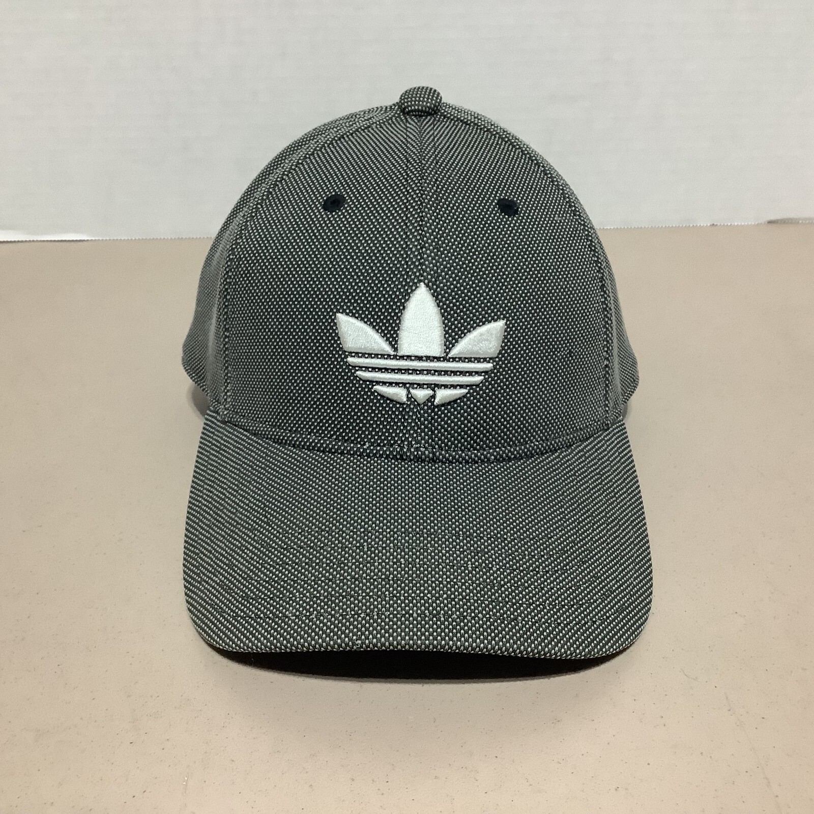 ADIDAS Houndstooth pattern Baseball Hat Cap Snapb… - image 1