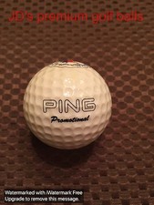 PING GOLF BALL-WHITE PING PROMOTIONAL EYE 4..OLOMANA GOLF LINKS LOGO..9/10