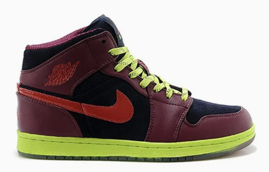 Nike Air Jordan 1 Mid Year of the Snake 621288-466 Hombre Talla 9.5 Nuevo Foto 3 de 4