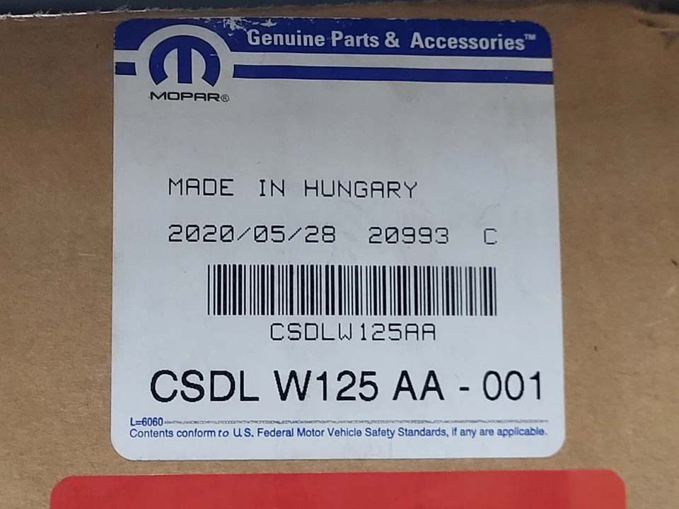 Mopar Flywheel Part CDSL W125 AA - 001 NEW IN OPEN BOX - Image 3 of 3