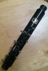 King Clarinet Upper Body Section 1970's plastic, big logo