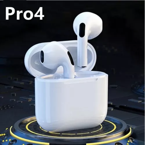 Pro 4 TWS Wireless Earbuds Bluetooth 5.3 Headphones with Mic for iPhone Android - Picture 2 of 10