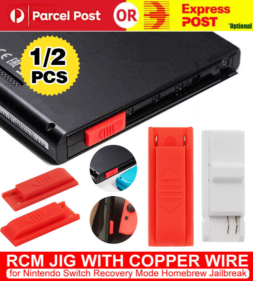 RCM Jig With Copper Wire for Nintendo Switch Recovery Mode Homebrew  Jailbreak