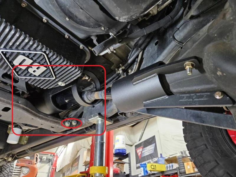 Aro de eje de transmisión delantera de aluminio DHD 600-426 EN CAJA T 2003-2010 Dodge Truck Foto 3 de 3