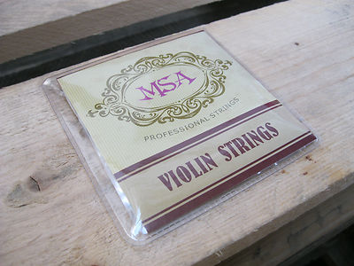  1 SATZ VIOLINENSAITEN   SAITEN FÜR GEIGEN   STÄRKEN 010-014-021-029   MSA 15  
