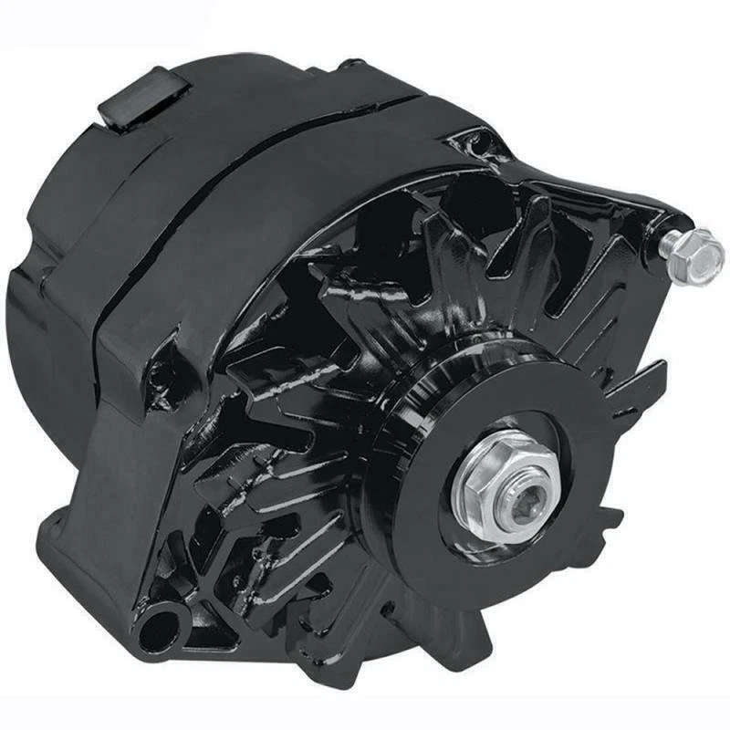 Aeroflow 100amp alternator black for Ford Falcon XY 351 Cleveland V8