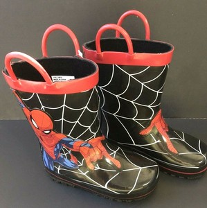 spiderman rubber boots