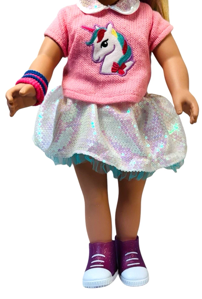 Camisa Unicornio My Life As Jojo Siwa Doll 18" 2018 Foto 3 de 4