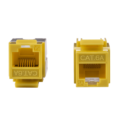 CAT6a Keystone Jack Ethernet 110 Punch Down Tool Network 45 Degree 8P8P RJ45 Lot - Afbeelding 22 van 22