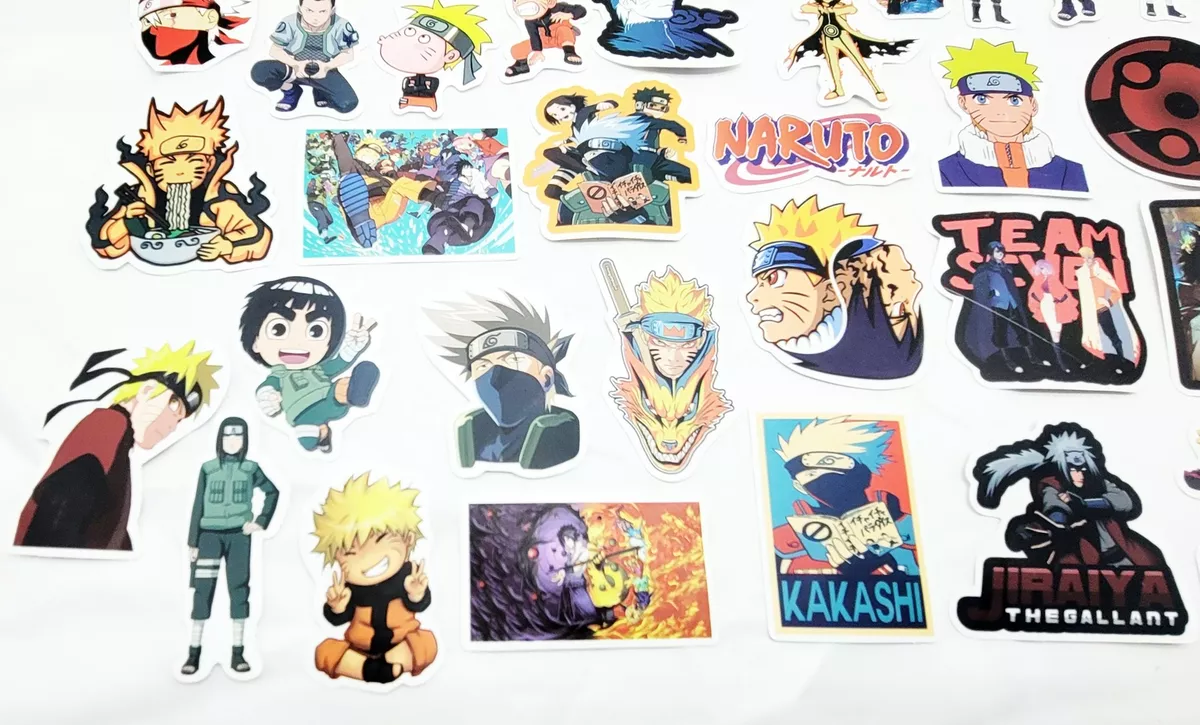 Naruto Chibi Laptop Stickers - Pack of 11 - Aapki Marzi