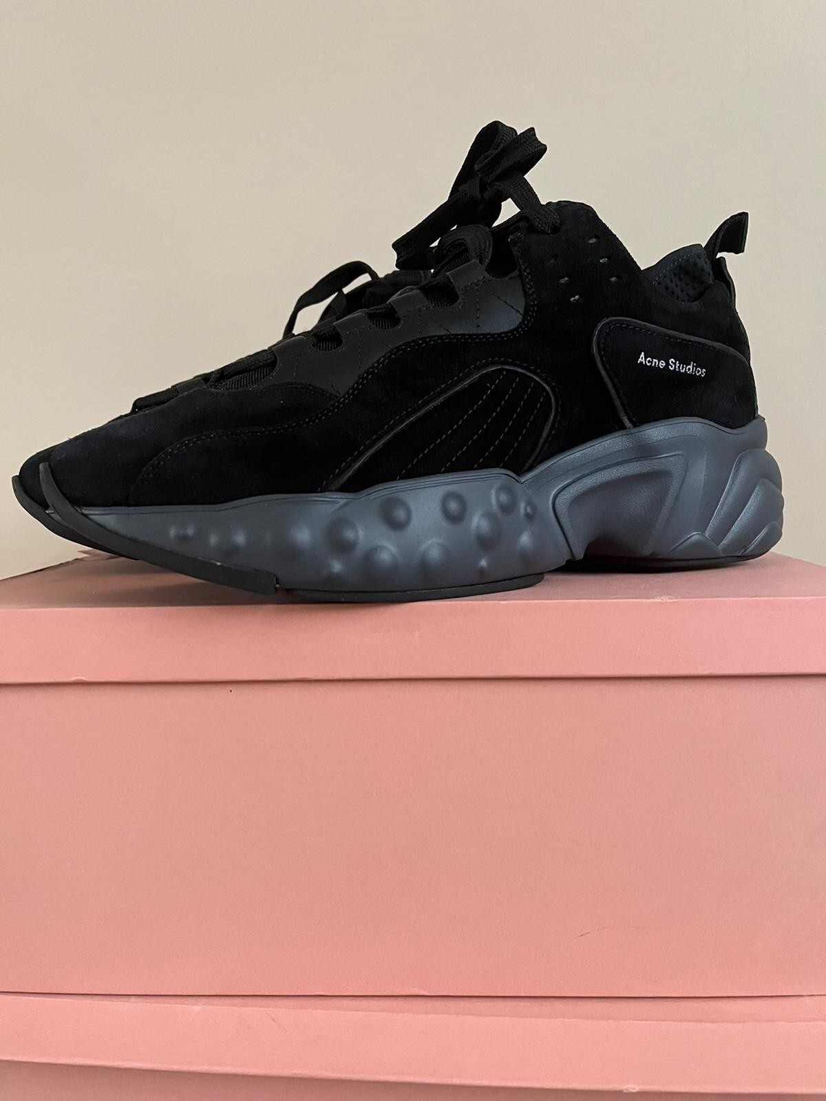Acne Studios , Rockaway Sneakers in Multi Black , BNIB 40 / 7 US image 3