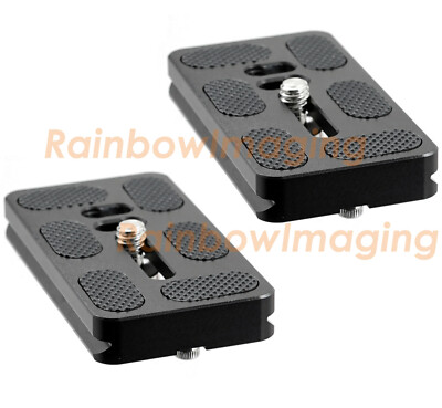 (2 Pcs) 70mm Quick Release Plate Arca-Swiss Type for Nikon D810 D800 D750 D700